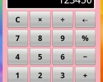 [Android]Calculator Widget 1.0.4